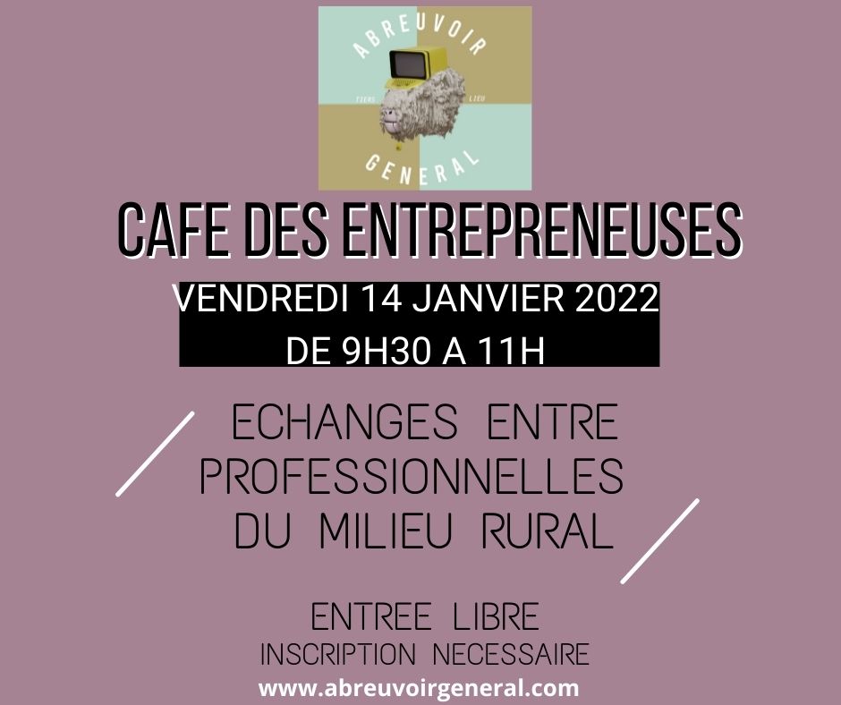 Café des entrepreneuses janvier