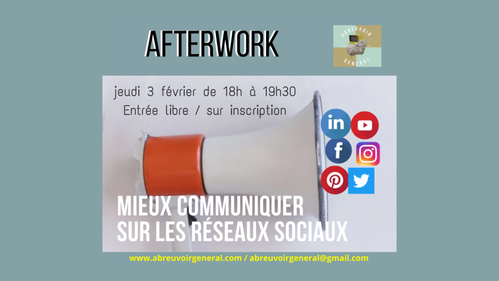 Afterwork reseaux sociaux abreuvoir general