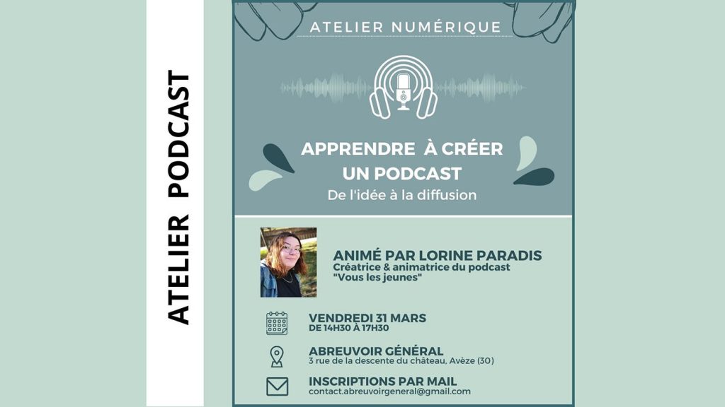 atelier podcast abreuvoir general